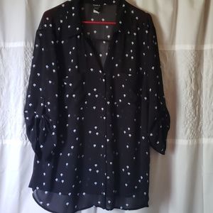 Torrid Harper style blouse